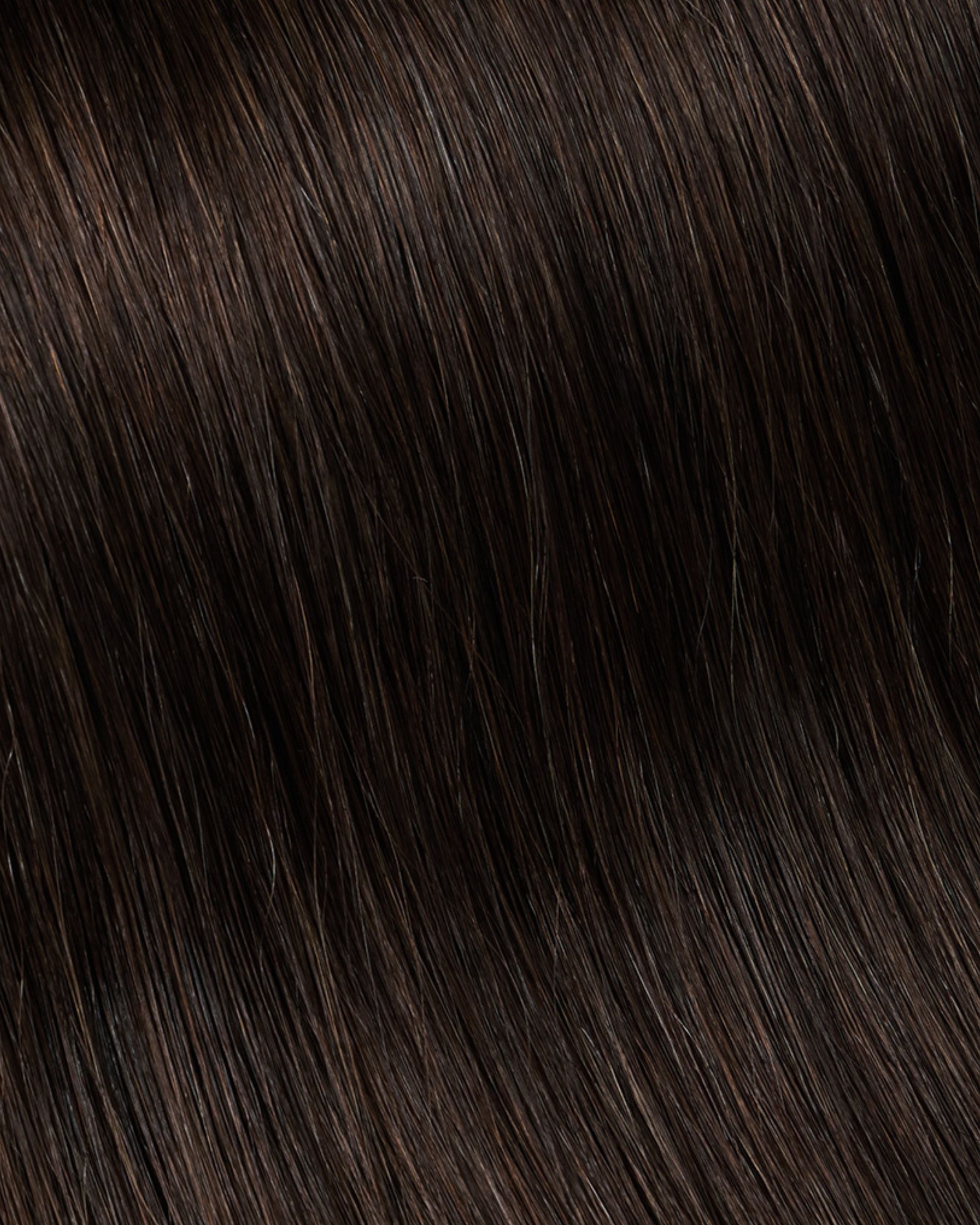 DEEP BROWN - Seamless clip-ins