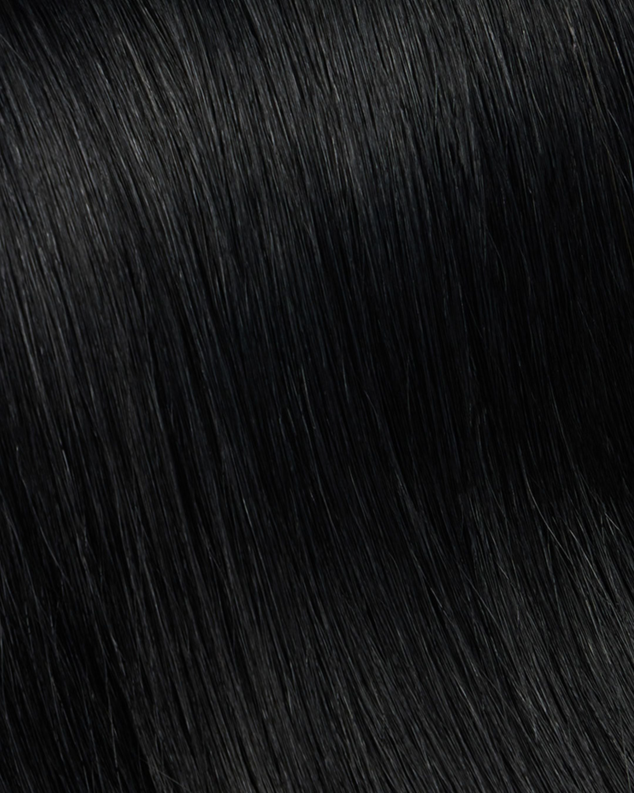 JET BLACK Seamless Clip-Ins