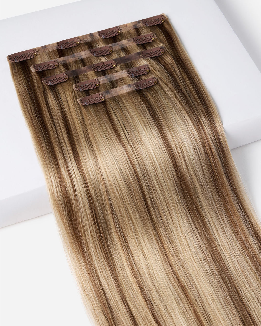 Honey Highlighted Blonde Seamless Clip-In