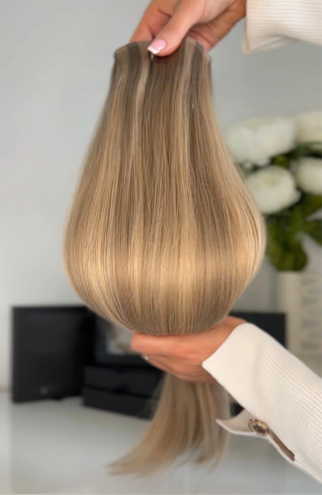 TEDDY BRONDE Seamless Clip-In